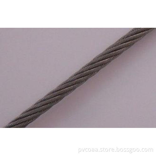 304 Stainless Steel Wire Rope 16mm 7x37 For Crane / Bicycl